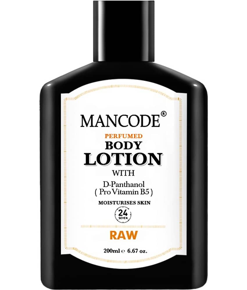 Mancode Raw Body lotion for Man Hand Lotion 200 mL