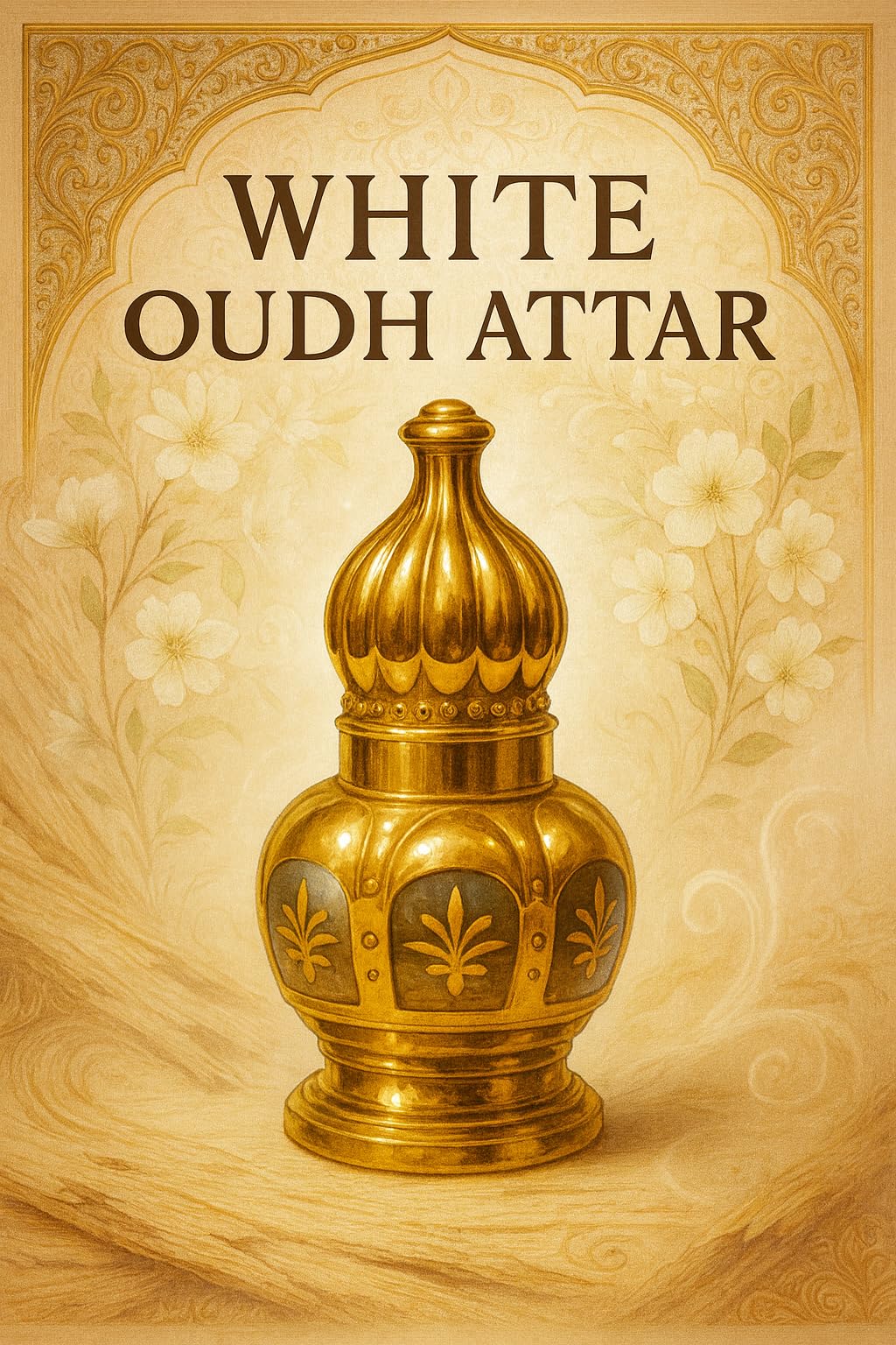 White Oudh Attar (12ml) | Long Lasting Indian Attar for Men & Women | Alcohol-Free Indian Attar | Luxury Fabric Use Perfume Oil by LinBerlin