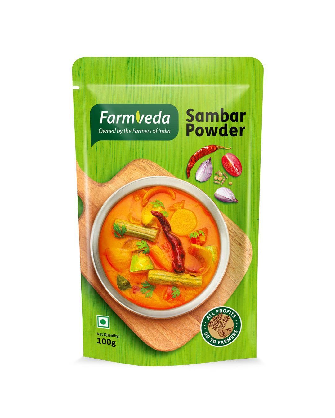 Farmveda Sambar Powder - 100g