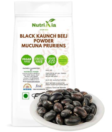 Nutrixia Food Black kaunch beej powder-kavcha kala  Powder 50 gm