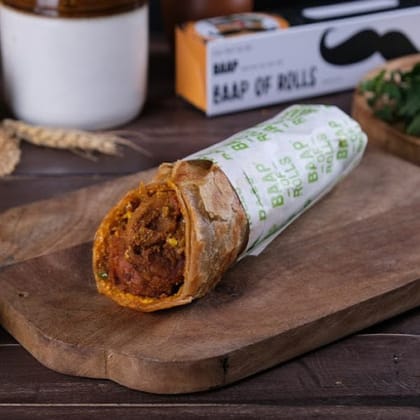 Masala Chaap Wheat Roll