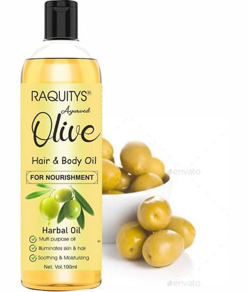 RAQUITYS Damage & Repair Olive Oil 100 ml ( Pack of 1 )
