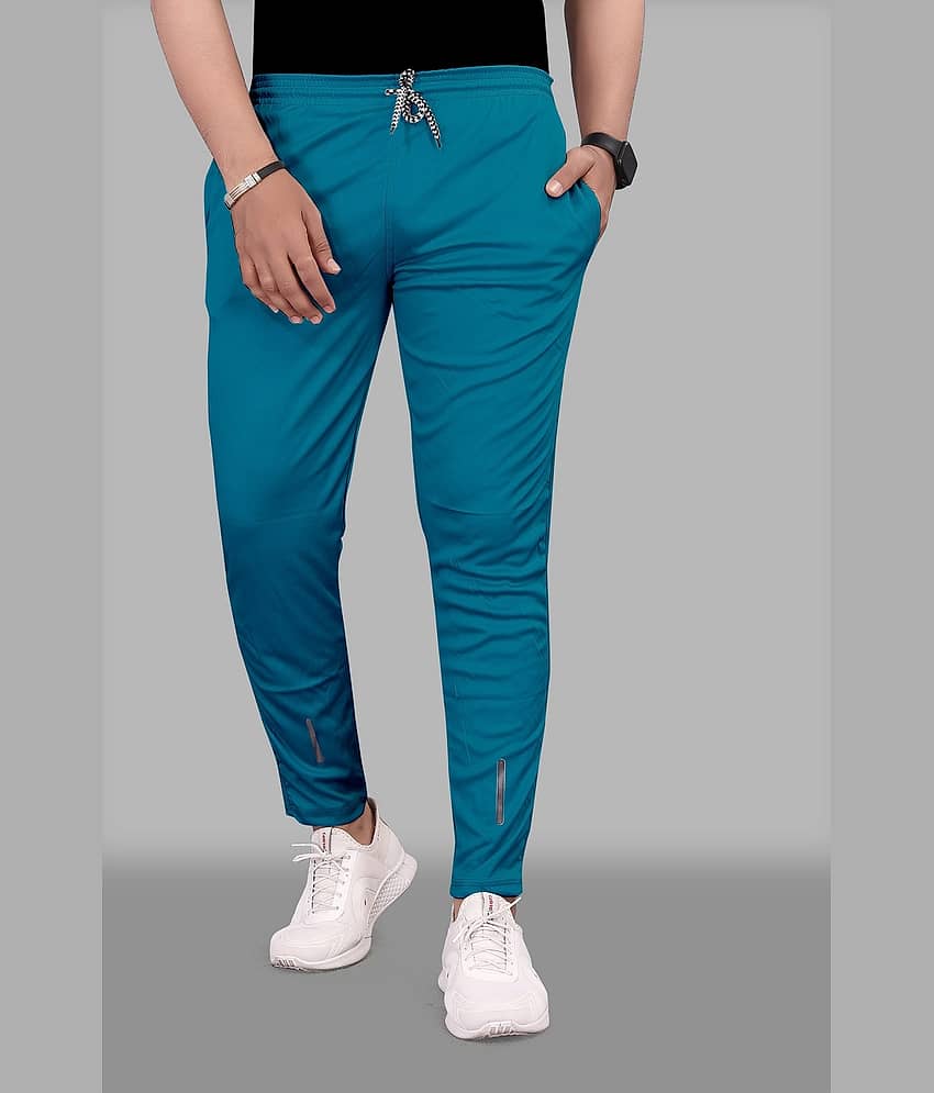Gazal Fashions - Blue Polyester Men's Trackpants ( Pack of 1 )