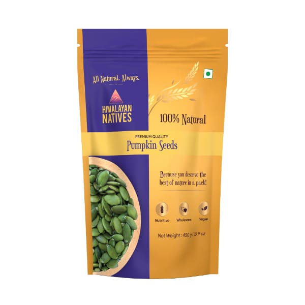 Himalayan Natives Pumpkin Seeds 450 Gm