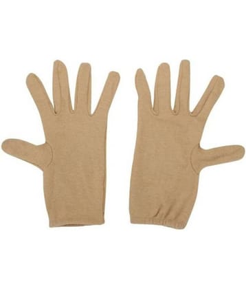 Tahiro Beige Cotton Driving Gloves - Pack Of 1