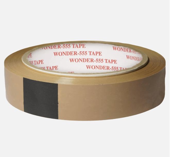 Wonder 555 Packaging Brown Cello Tape 1 Inch