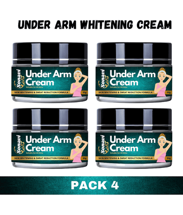 Smartdrops Underarm Whitening Skin Brightning Cream 50 g - pack of 4