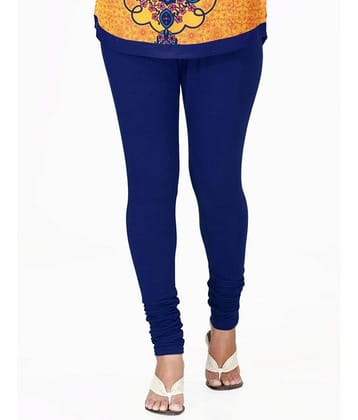 Ankita Royal Blue Leggings - Cotton