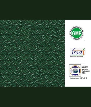 BioMed Empty Gelatin Capsules 1 Green 1000 Capsule 1000 no.s