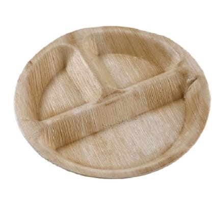 Round 3CP Meal Plate 10 inch (100 Pcs)