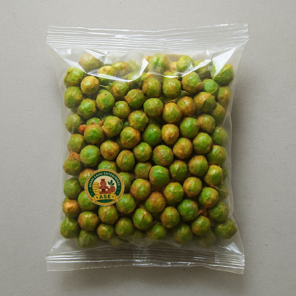 Anadi Sahu Enterprises's spicy green peas snack
