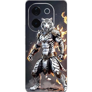Yug Emporium Back Skin Wrap For IQOO Z9s Pro 5G Premium Quality Full Coverage (Viral Tiger) (Mobile Back Cover, Multicolor)