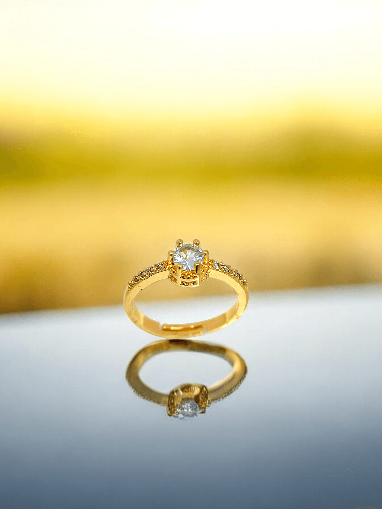 Golden Radiance Ring