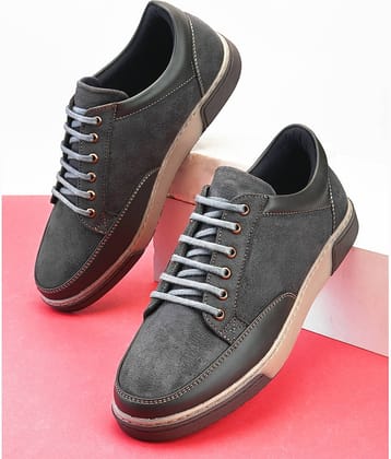 Fentacia MEN CASUAL SHOES Grey Men's Lifestyle Shoes