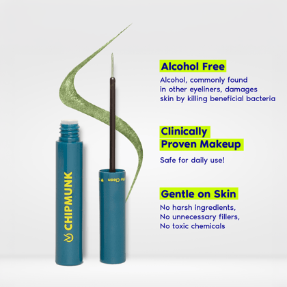 Strike Out! - Metallic Liquid Eyeliner 20 Olive Army-20 Olive Army