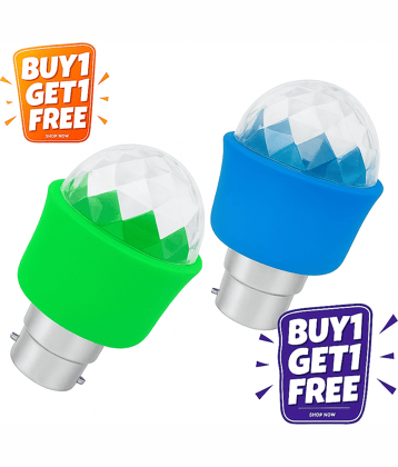 HIRU Multicolor 4M Rotating Light ( Pack of 2 )