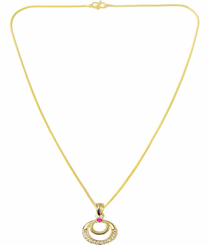 gilher Gold Plated Chain ( Set of 1 )