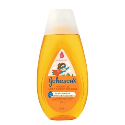 johnson's active kids soft & smooth shampoo 100 ml