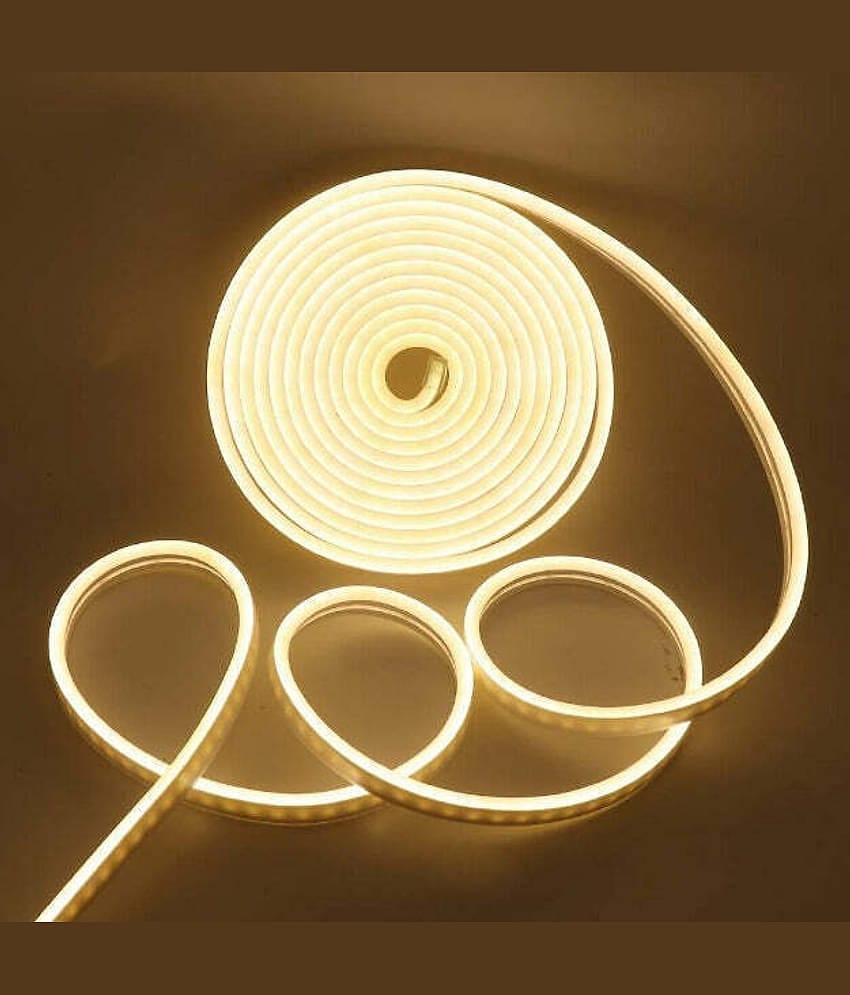 SPARKWORLD Yellow 5M Neon Light ( Pack of 1 )