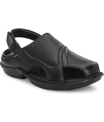 softio - Black Men's Sandals