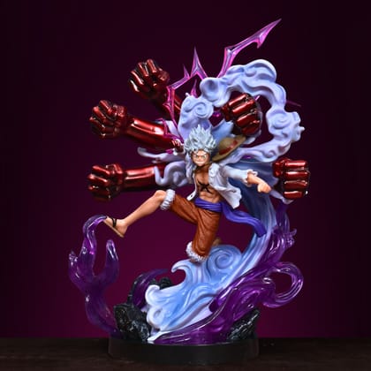 SUN GOD NIKA MONKEY D. LUFFY GEAR 5 ACTION FIGURE (33 CM HEIGHT) - ONE PIECE