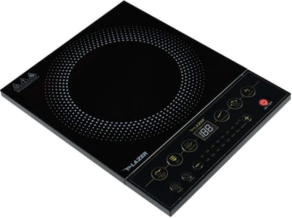 Lazer 2000W Induction Cooktop, Push Button Control, Fast Heating Portable Electric Induction Stove, Energy Efficient Kitchen Cooktop