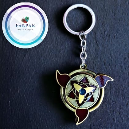FABPAK Rotating Metal Naruto  Keychain
