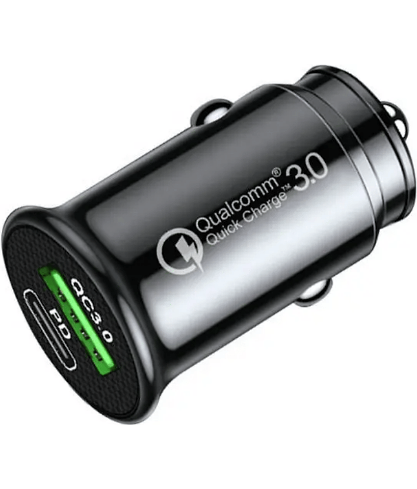 UniBoss Car Mobile Charger Turbo & Fast QC PD Black