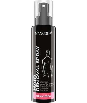 Mancode Travel Friendly Hair Removal Spray for Men 100ml ( Pack of 1 )