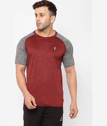 EPPE Maroon Polyester T-Shirt Single Pack