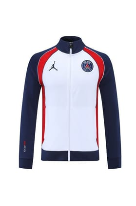 PSG Jordan White & Blue Jacket 21 22 Season-S