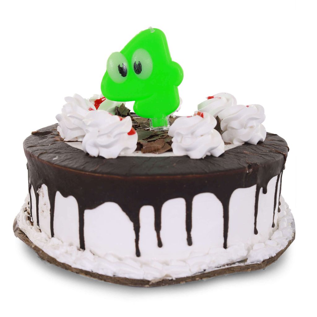 Googly Eyes Numerical No. 4 Candle - Party and Festive Needs | Buy online on ZillyBuy