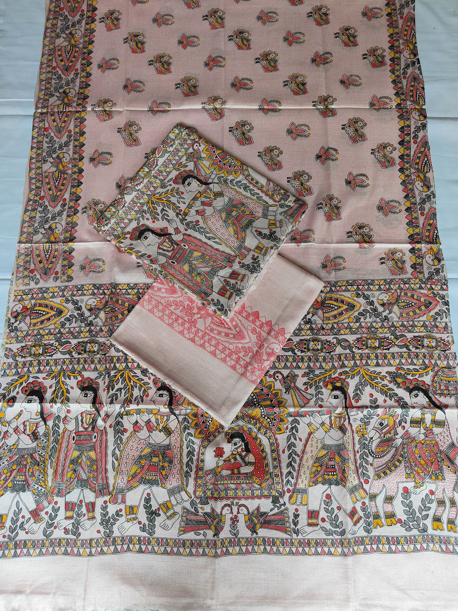 Khadi  silk full suit