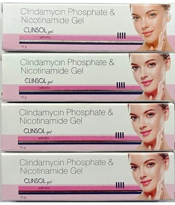 Clinsol Face Gel, 15 Gm (Pack Of 4)