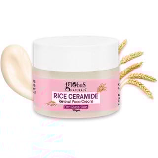 Globus Natural Rice Ceramide Revival Face Cream For Korean Glass Skin 50 gm