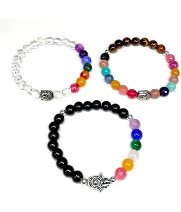 DAIVYA WELLNESS - Multicolor Bracelet ( Pack of 3 )