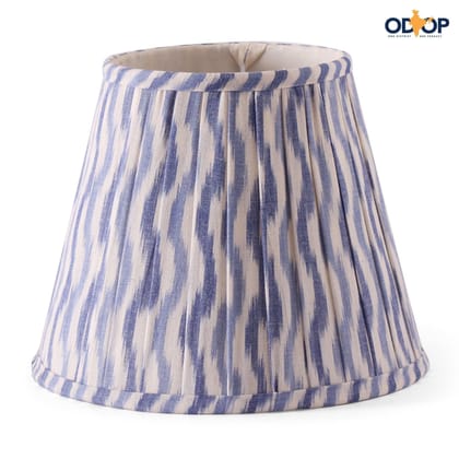 Pleated Ikat Cotton Lampshade Pack of 1