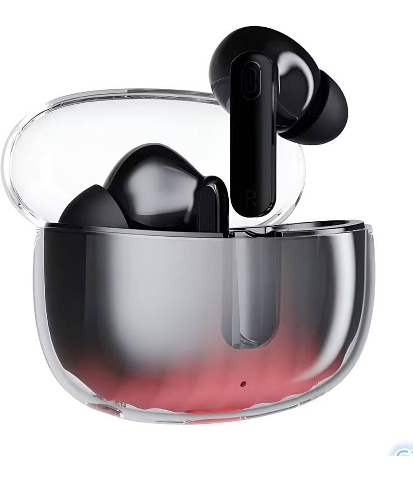 COREGENIX Transparent Bluetooth True Wireless (TWS) In Ear 30 Hours Playback Low Latency IPX4(Splash & Sweat Proof) Assorted