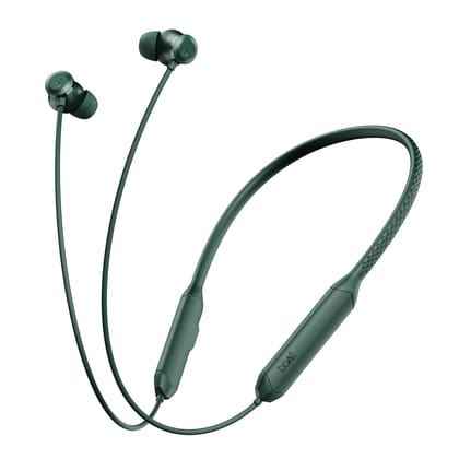 boAt Rockerz 255 Z Plus, AI-Enx Tech,Spatial Audio,50HRS Battery,Low Latency Mode,Fast Charge,Stream Ad Free Music via App Support, Bluetooth Neckband,Wireless with Mic in Ear Earphones (Pine Green) boAt Rockerz 255 Z Plus, AI-Enx Tech,Spatial Audio,50HR