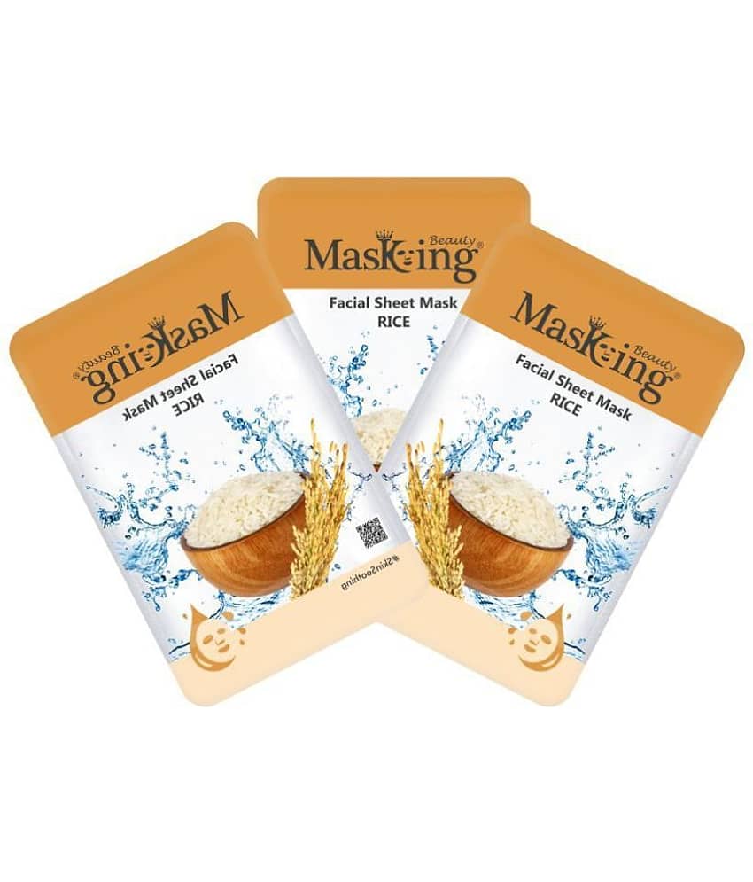 Masking - Fairness Sheet Mask for Combination Skin ( Pack of 3 )