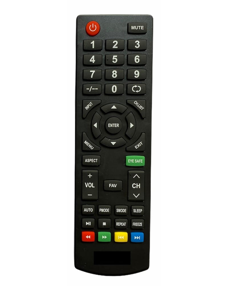 LCD or LED Remote No. IX649, Compatible with Intex LCD or LED TV Remote Control (Exactly Same Remote will Only Work)