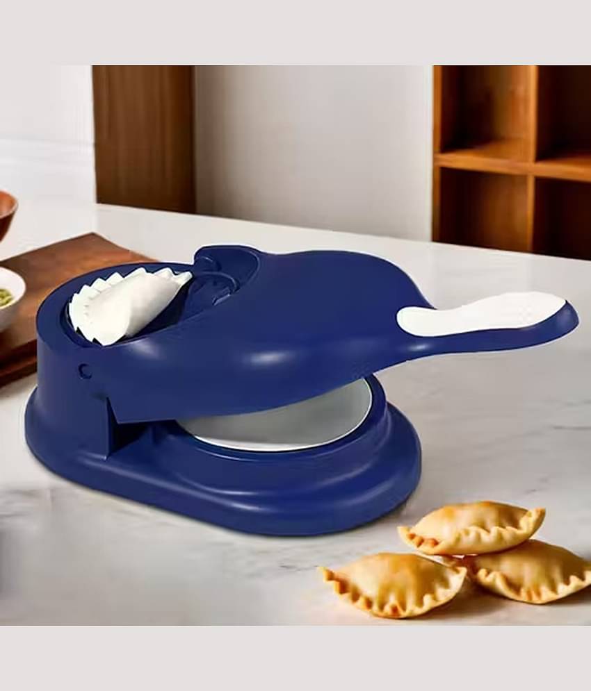 analog kitchenware 2 in 1 Skin Dumpling Puri Press / Samosa / Ghughra / Gujiya /Momo's Maker Machine Set Of 1 PIC
