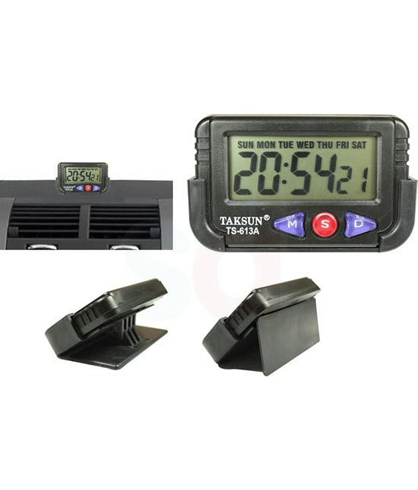 jingjop Digital Plastic Table Clock - Pack of 1