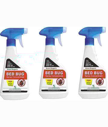 Green Dragon Bed Bug Spray Concentrate Pack of 3