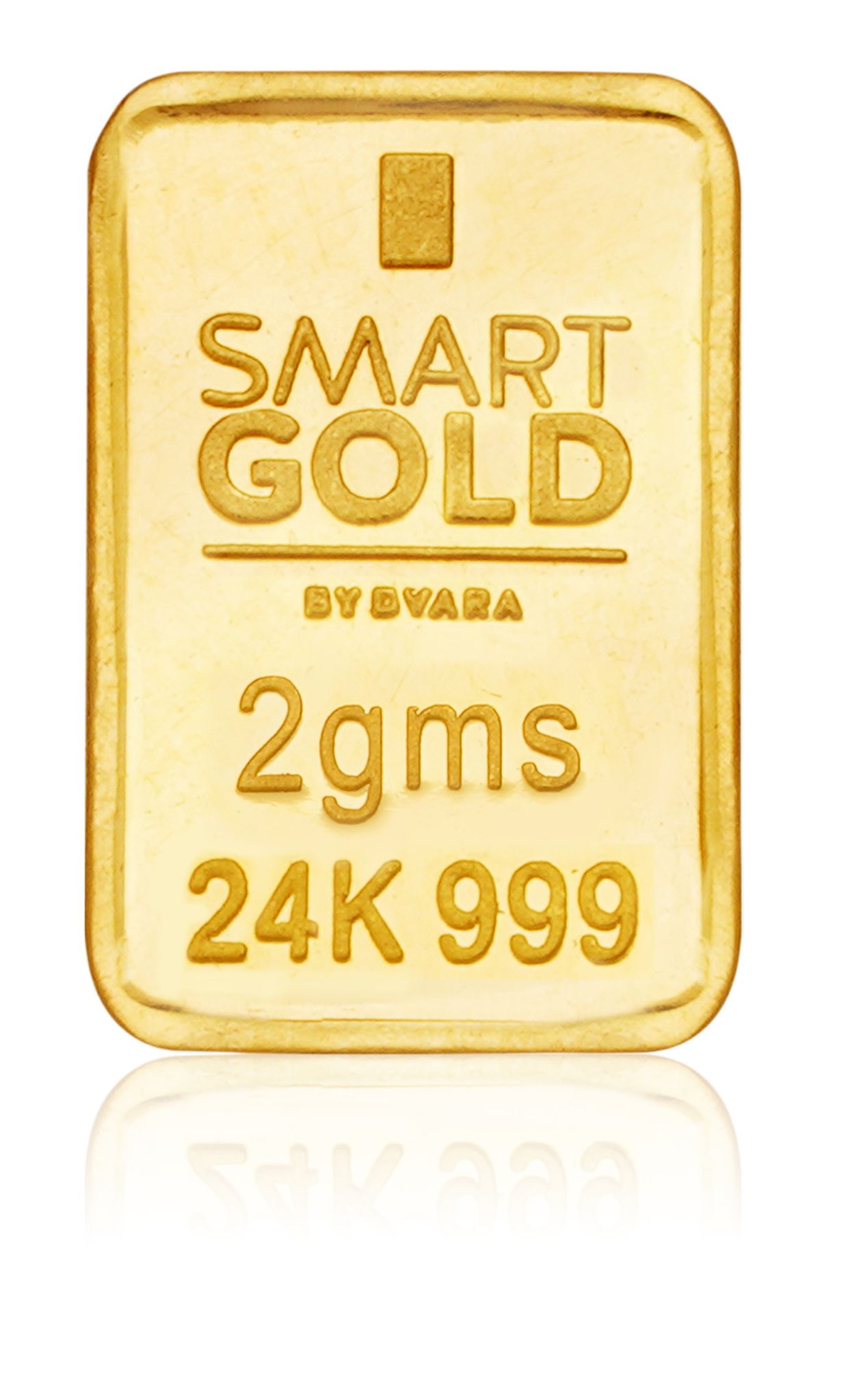 Dvara SmartGold Rectangle Gold Bar (24K) 2 Gms