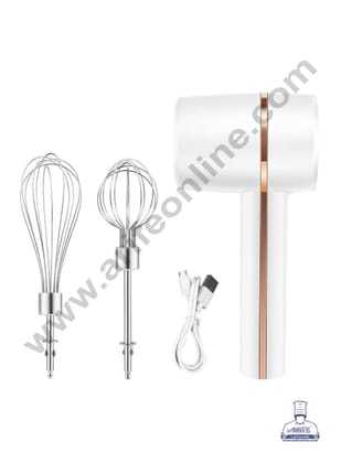 CAKE DECOR™ Easy Cordless Portable Electric Whisker Mini Cream Whisker
