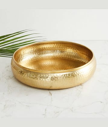 Urban Hamlet Gold Table Top and Hanging Iron Tea Light Holder - Pack of 1