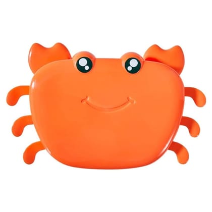 DHRUVINSRI Crab-Shaped Silicone Ice Cream & Popsicle Mold – Fun, Child-Friendly Ice Box for Homemade Treats – for Making Popsicles, Ice Cream, and Frozen Delights (1 PC)