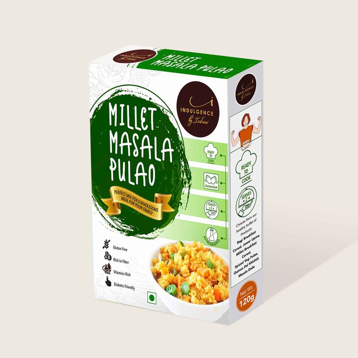 INDULGENCE Millet Masala Pulao 200 gms