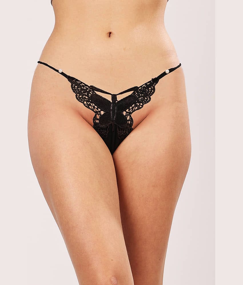 Finian Pack of 1 Crochet G-Strings For Women ( White )